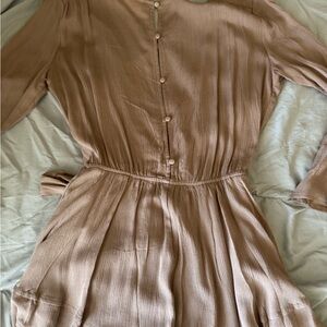 Showpo Sunday Breeze Playsuit in Taupe